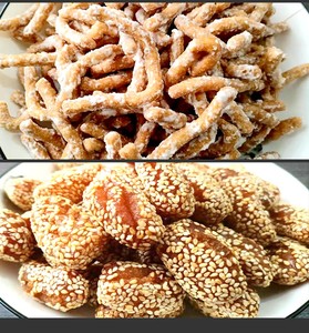 徐州特产蜜三刀邳州三刀子老式传统糕点张木果子手工大全羊角密