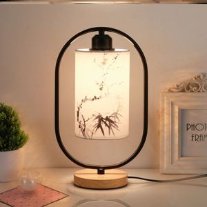 小夜灯中国风新中式台灯卧室床头灯温馨高级感氛围灯创意古风摆件