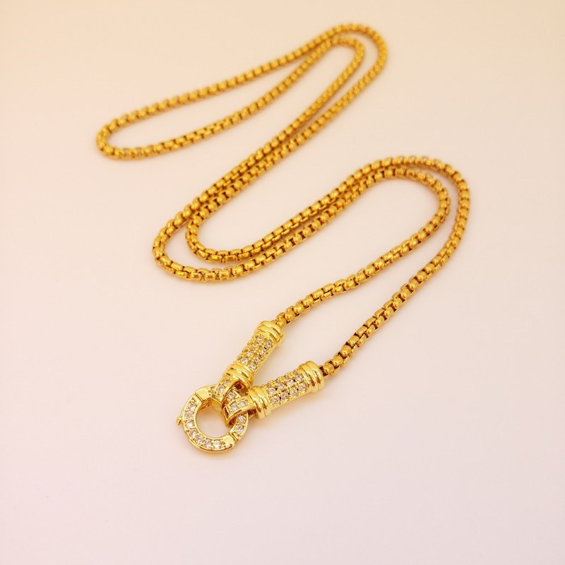 泰国佛牌项链18k金