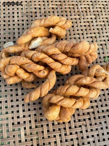 四川巴中响滩农家特色手工麻花面食油炸花咸香味零食满30包邮