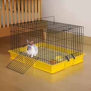 抽屉式兔笼兔子笼子新型豪华室内专用超大号家用兔兔窝屋自动清粪