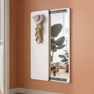 隐形穿衣镜带遮挡隐藏式镜子暗藏式试衣镜家用款化妆镜挂墙全身镜