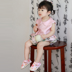 宝宝布鞋老北京儿童手工布鞋千层底宝宝鞋子小童学步1-3岁男女童1