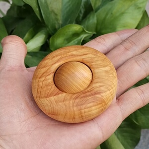 太行崖柏转运珠木制时来运转手把件精品无瑕疵香味浓郁血檀金丝楠