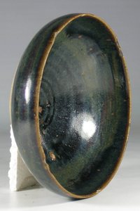 茂古斋425  宋代黑釉窑变碗     老窑瓷器 高古瓷器古董陶瓷包真