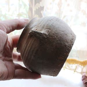 农村老陶罐