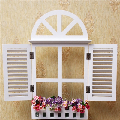 假窗户装饰木艺