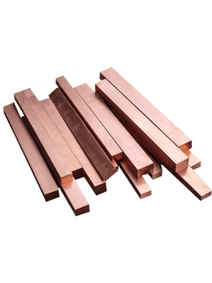 t2紫铜排扁条红铜纯铜条实心方l块3/4/5/6/80mm零切定做加工.