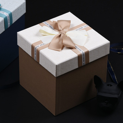 880人付款淘宝柯柯安礼品盒正方形大号送男生女朋友创意生日礼盒包装