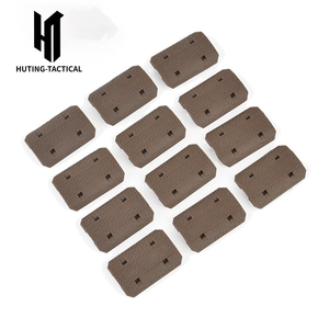 ht战术mlok系统mk8鱼骨搭配防滑片slr尼龙导轨防滑颗粒阻手护木片