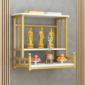 佛龛吊柜佛台神龛佛坎台墙上悬空壁挂式家用供奉祖先财神爷摆放柜
