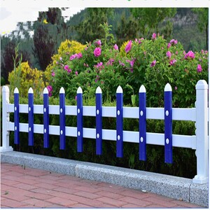 pvc草坪塑钢护栏花园花池围栏小区农村菜园庭院绿化围挡栅栏篱笆