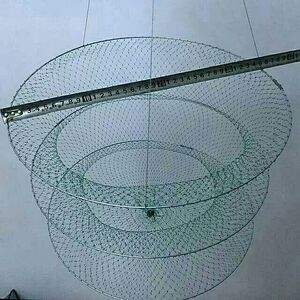 捉虾神器纯手工加厚网q布三层折叠加大捕虾笼渔网龙虾网钓螃蟹笼