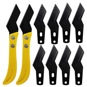 钩缝刀工具美缝工具清缝锯片疏缝刀疏缝锯片开缝锯p齿清缝器抠缝