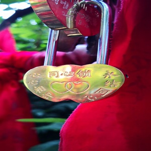 化解驳婚煞阻碍挽回感情月老牵红线情侣恋人夫妻家庭和合锁心符.