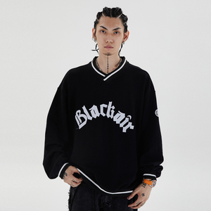 卫衣男潮嘻哈黄色街头