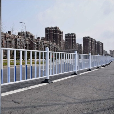 小清新人行横道工程建筑分割主干道工程施工城市道路护栏围i栏农