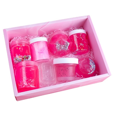 史莱姆起泡胶套装盒超大气泡胶泥礼盒少女儿童无毒水晶泥网红仙.