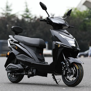 新 瓶动摩托车72v电电车男j双人4b8v士电动车60v外卖长跑王高速电