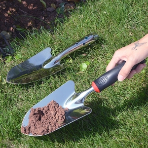 小铲子种花工具园艺铲家用铁铲户外花园挖土儿童沙花铲小铁锹小号