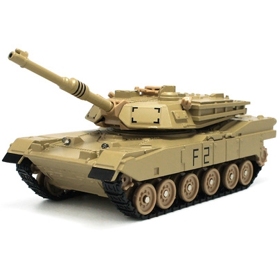 全合金坦克军事模w型装甲车m1a2 99b主战坦克声光版儿童玩具