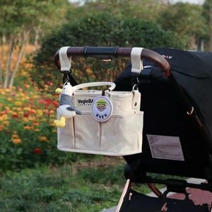 日本vegiebag帆布包包女大容量妈咪包手提外出轻便斜挎母婴托特包