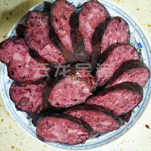 云南大理诺邓血肠手工灌装云龙豆腐肠舌尖上的中国推荐买500g包邮