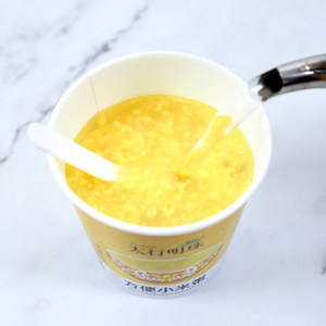 太行明珠方便装红枣绿豆味小米粥3杯即食冲泡早餐