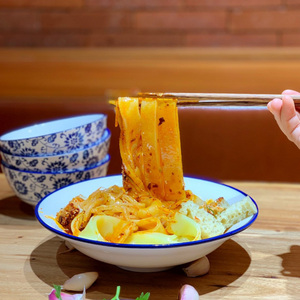 4份装酿皮兰州武威特产面皮凉皮即食高担水洗酿皮