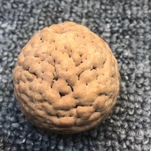 新品三瓣a脑纹健大金刚菩提子手盘件保超球佛珠近圆形把完练手球