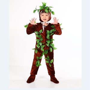 网红树演宝表树服成n人装新款舞蹈少儿一棵树植物儿童表演走秀包