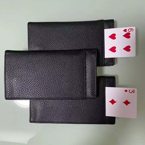 新款百变魔术钱包新款多功能变牌道具器感应出入泡妞神器扑克换牌