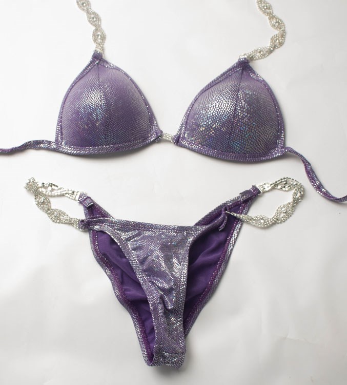 健美比赛比基尼赛服健体形体比基尼比基尼小姐健身定型聚拢b06