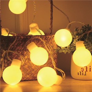 户外露营灯串暖光led帐篷氛围灯usb防水婚庆房间布置装饰彩灯插电