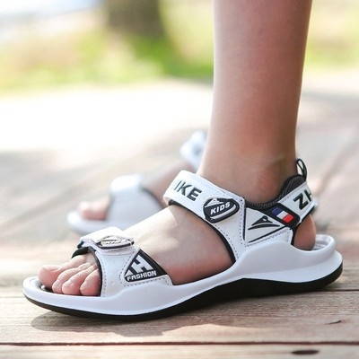 沙滩鞋男10中大童男孩小学生11初中生12男童1315岁青少年凉鞋男孩