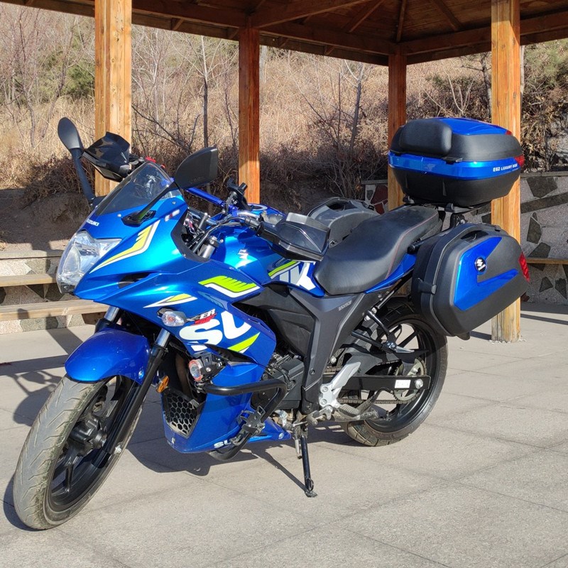 000人付款淘宝适用于铃木gsx250r边箱 夏德36升边箱尾箱后货架快拆