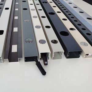 i2/e3/4/5公分led点光源/穿孔灯/外露灯铝型材轨道u型铝槽铝壳20