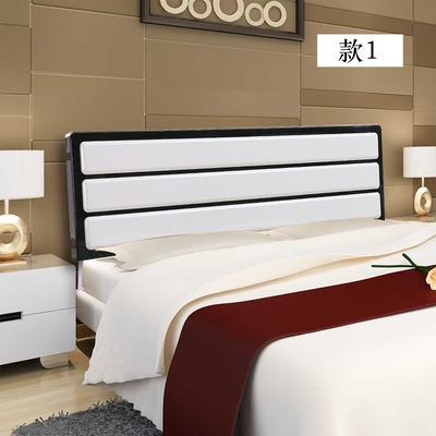 房间靠护墙板床头板背部床头垫木板床靠背新款背靠粉色烤漆储物式