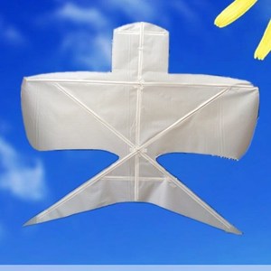 传统自制diy材料包 风筝竹条空白纸散件亲子活动幼儿童手工绘放飞