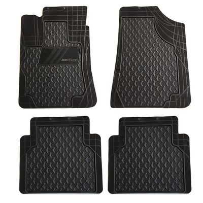 三防滑易大汽车塑料通用剪裁脚垫单个驾驶硅胶可清洗防水包围乳五