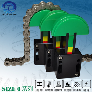 厂家直销超高分子量聚乙烯size0链条张紧器耐磨自润滑自动张紧轮