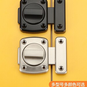 锁合金插销门栓i门锁防盗卫生间插销卧室反扣神器弹簧门闩扣锁门.