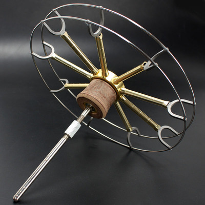 i全金属顺d滑八卦轮锚鱼手拨轮手工超轻盘车轮加宽不锈钢外圈2022