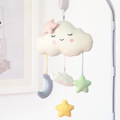 婴儿床铃布艺北欧