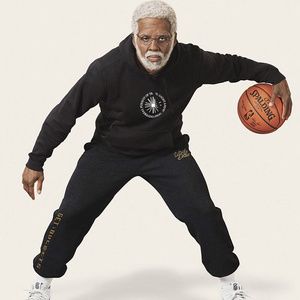 德鲁大叔卫衣男连帽篮网凯里欧文同款篮球训练帽衫春秋运动外套潮