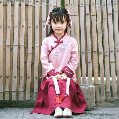 20那殊旗舰店天猫汉服满月亲子装唐装母女装春装一家三口四口全家装