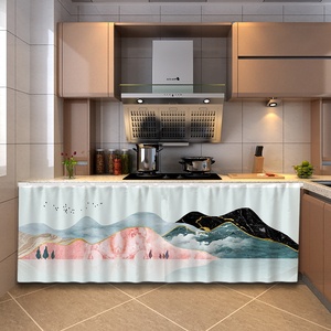 厨房置物架盖布