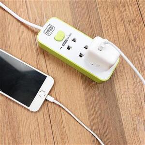 小宁电器插座排插带开关多孔接线板2/4/7/10u米家用插排插板