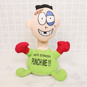 失恋解压泄愤神器假人欠揍的小人男朋友o解压毛绒玩具发泄惨叫公