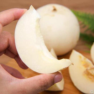 水果新鲜温州灵昆甜b瓜非羊角蜜瓜现摘现发香瓜阎良小白瓜5斤